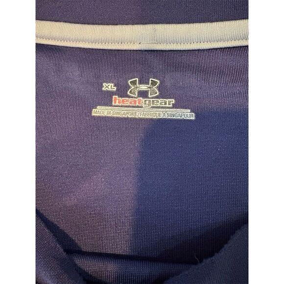 Under Armour Men's XL Blue HeatGear Short Sleeve T-Shirt - Picture 6 of 6